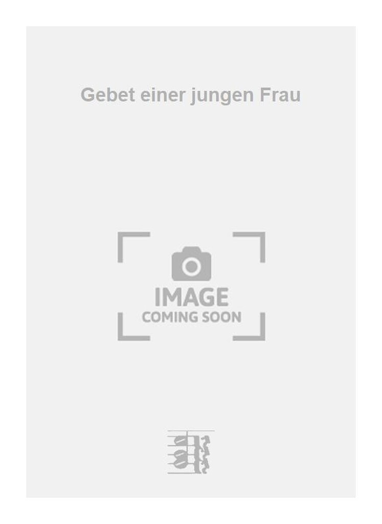 Gebet einer jungen Frau
